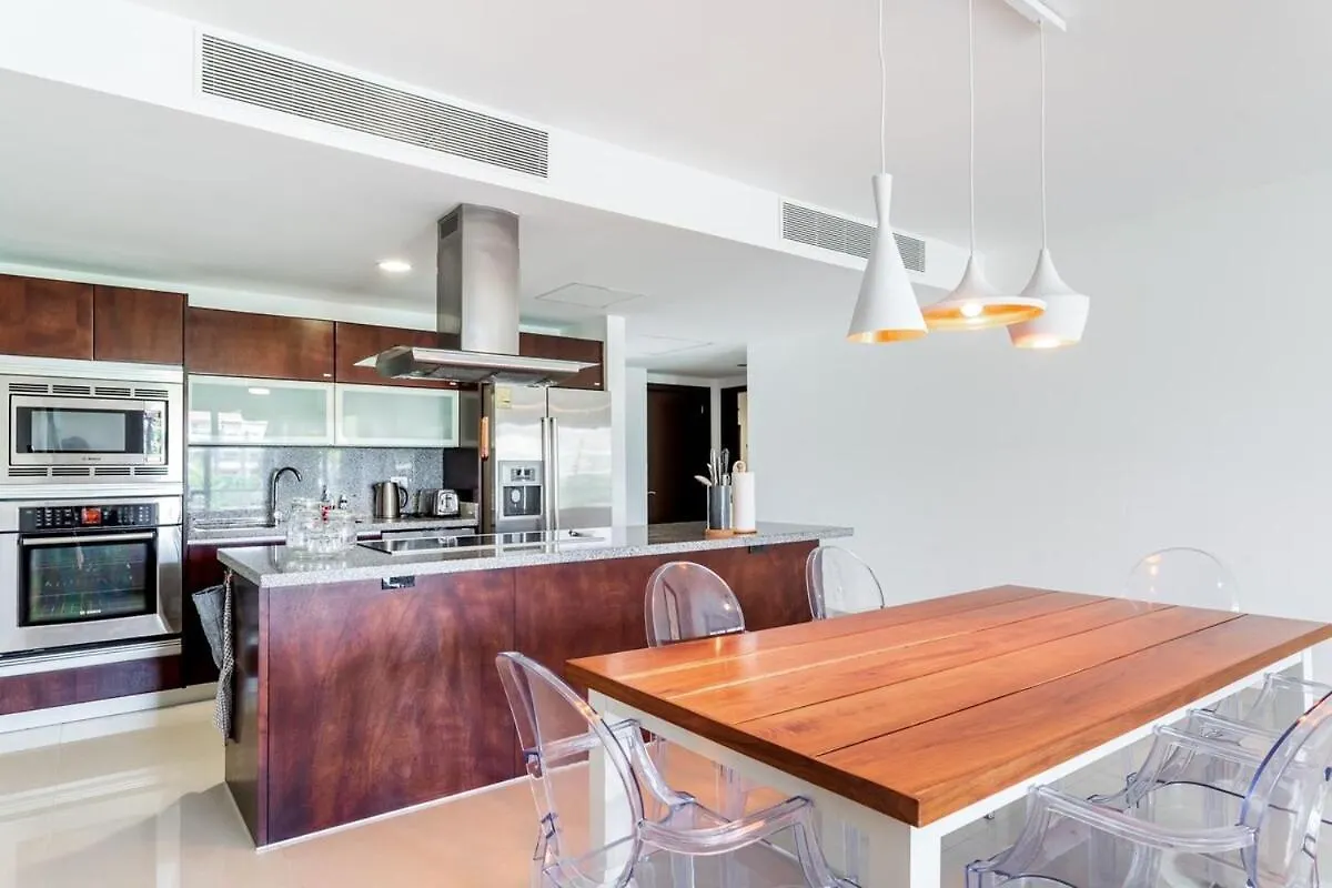公寓 Luxury Ocean View Condo In Mareazul Beach Front - Almajuma House 普拉亚卡门 墨西哥